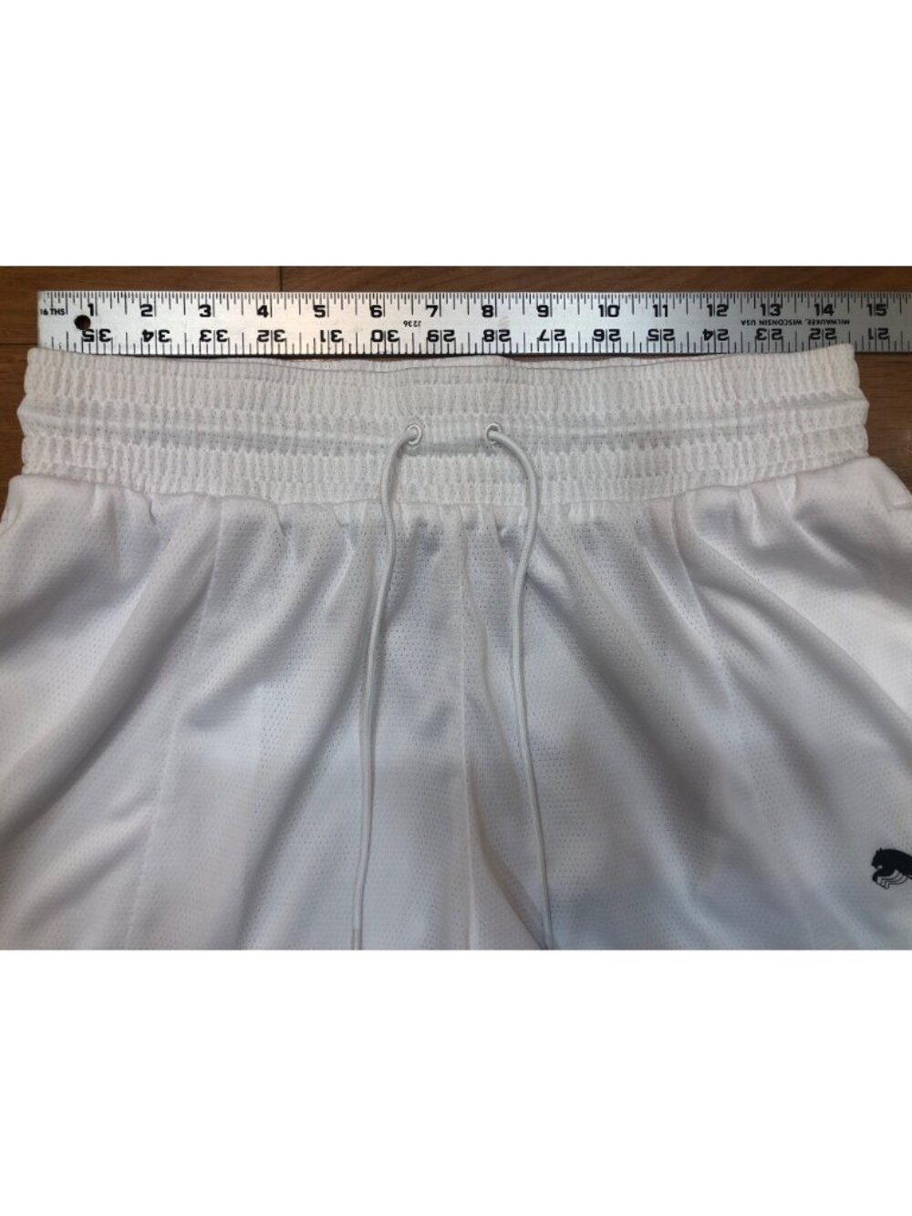 NWT PUMA Foundation DryCELL Athletic Shorts White Size S Classic Athleisure - Picture 3 of 10